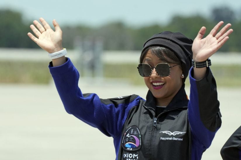 Space Station Welcomes Visitors Including Saudi Arabia’s First Female Astronaut