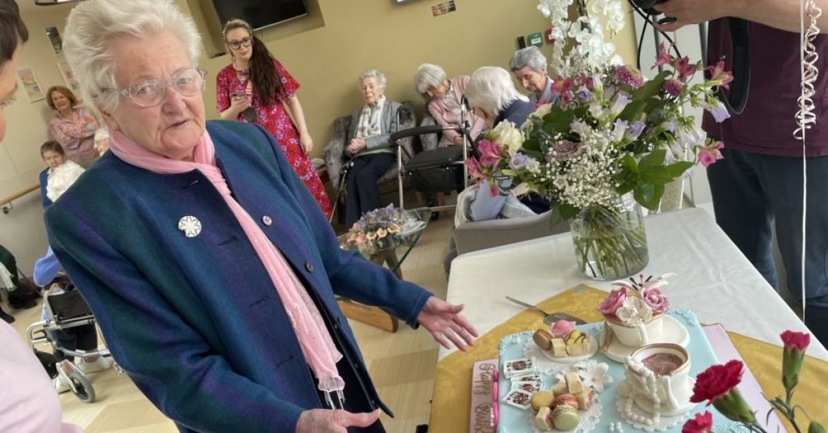 Ireland’s oldest person offers advice on how to make the most of life