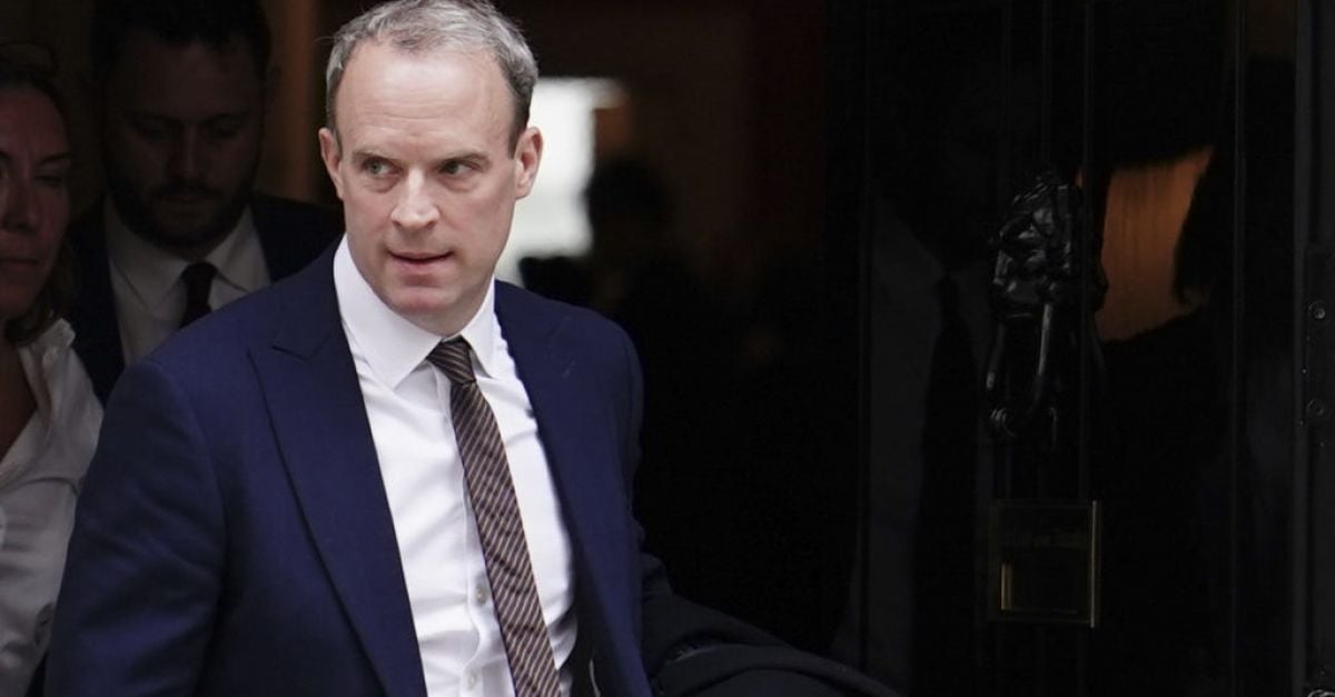 Dominic Raab to stand down at next election
