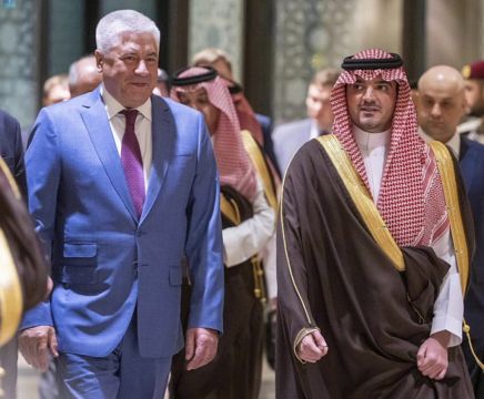 Russia’s Sanctioned Interior Minister Visits Saudi Arabia