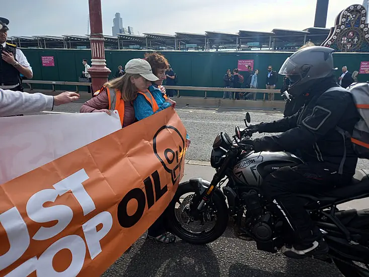 Just Stop Oil Protesters Clash With Drivers As Slow Marches Block London Bridges