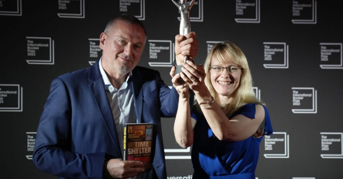 Bulgarian writer wins International Booker Prize for darkly comic memory novel