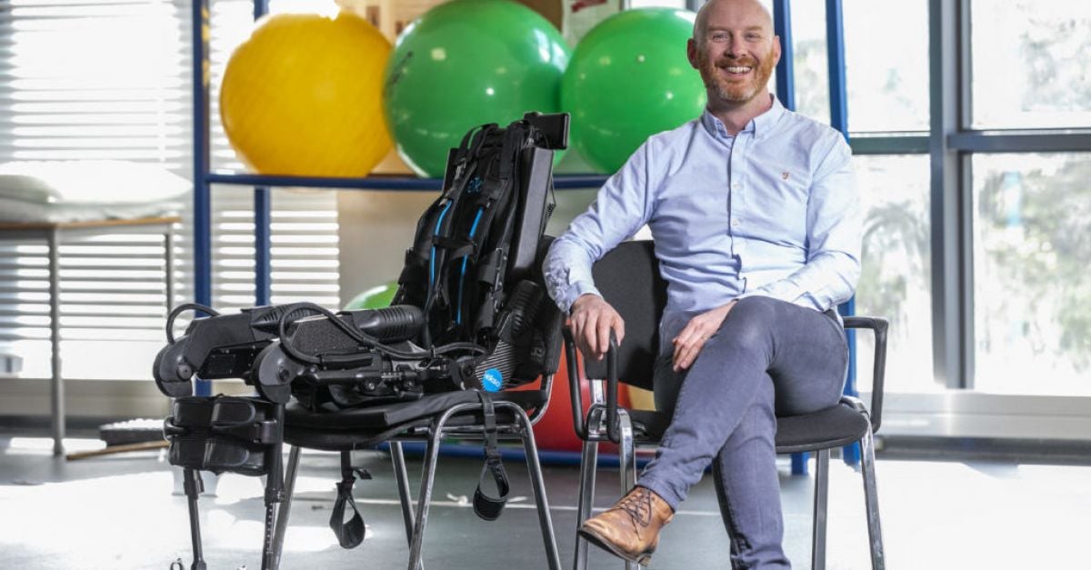 Irish children in wheelchairs may experience walking again in new robotic suit