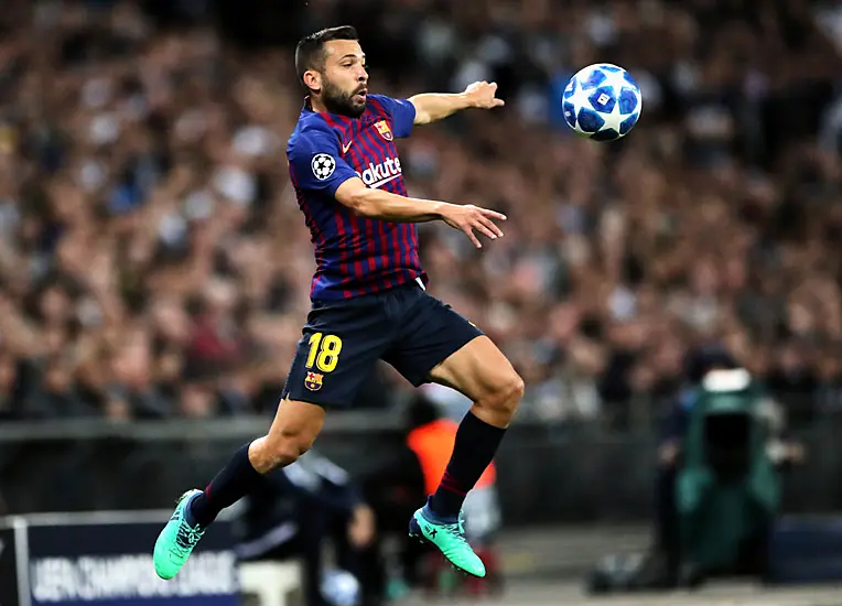 Jordi Alba To Leave Barcelona At End Of Season