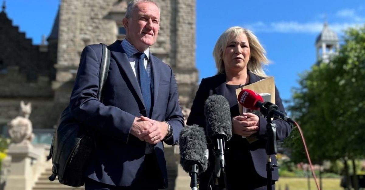 Sinn Fein’s Michelle O’Neill urges DUP to show ‘political will’ during powersharing talks