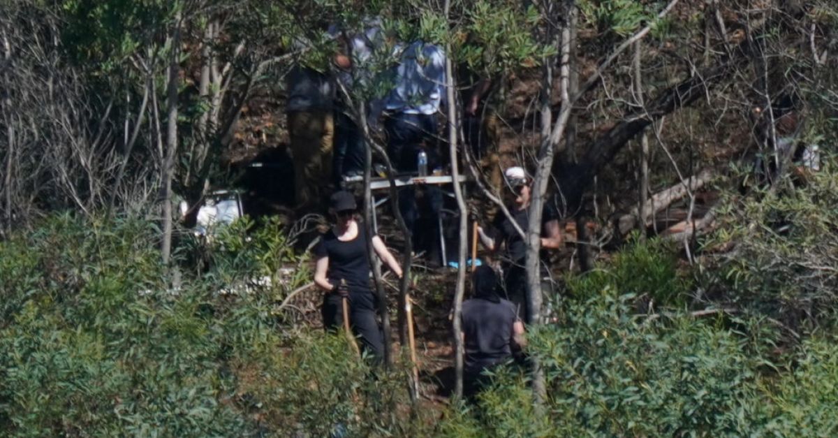 Madeleine McCann: Officers photograph digging site as searches enter day three