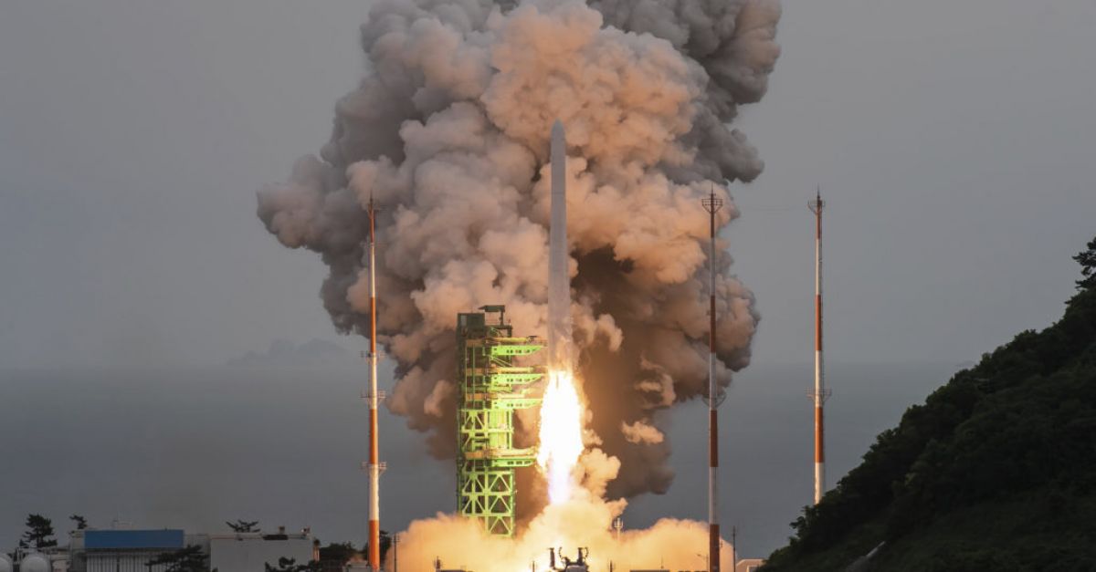 South Korea launches first commercial-grade satellite