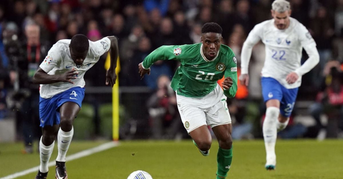 Chiedozie Ogbene and Alan Browne in race to make Ireland’s Euro 2024 clashes