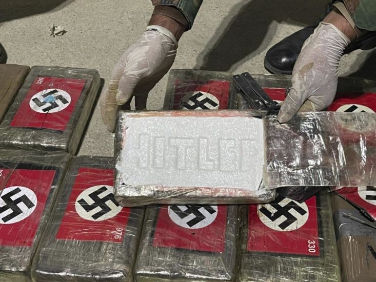 Cocaine Packets With Nazi Flag Printed On The Outside Seized In Peru