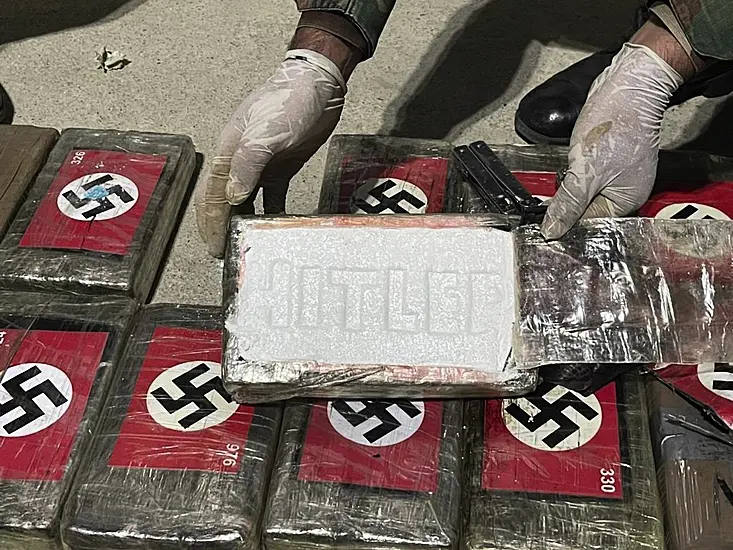 Cocaine Packets With Nazi Flag Printed On The Outside Seized In Peru