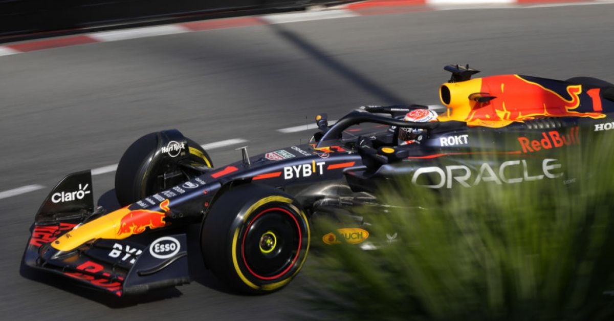 Max Verstappen sets practice pace after Carlos Sainz crashes