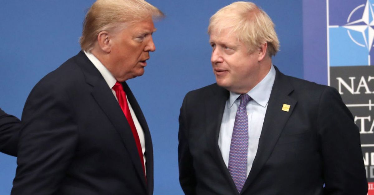 Boris Johnson discussed Ukraine with Donald Trump – spokesperson