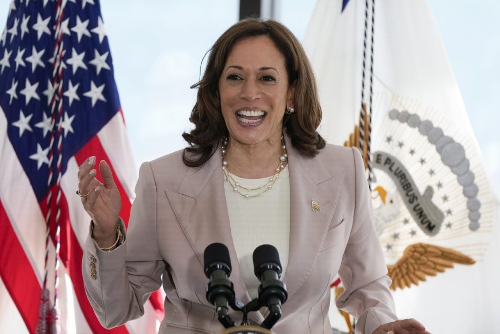 Kamala Harris hits fundraising trail amid ongoing calls for Biden to leave race
