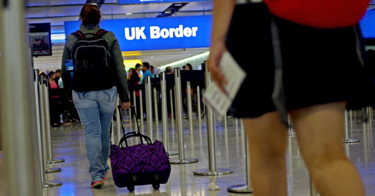 UK travel chaos as passport e-gate failure causes delays at British airports