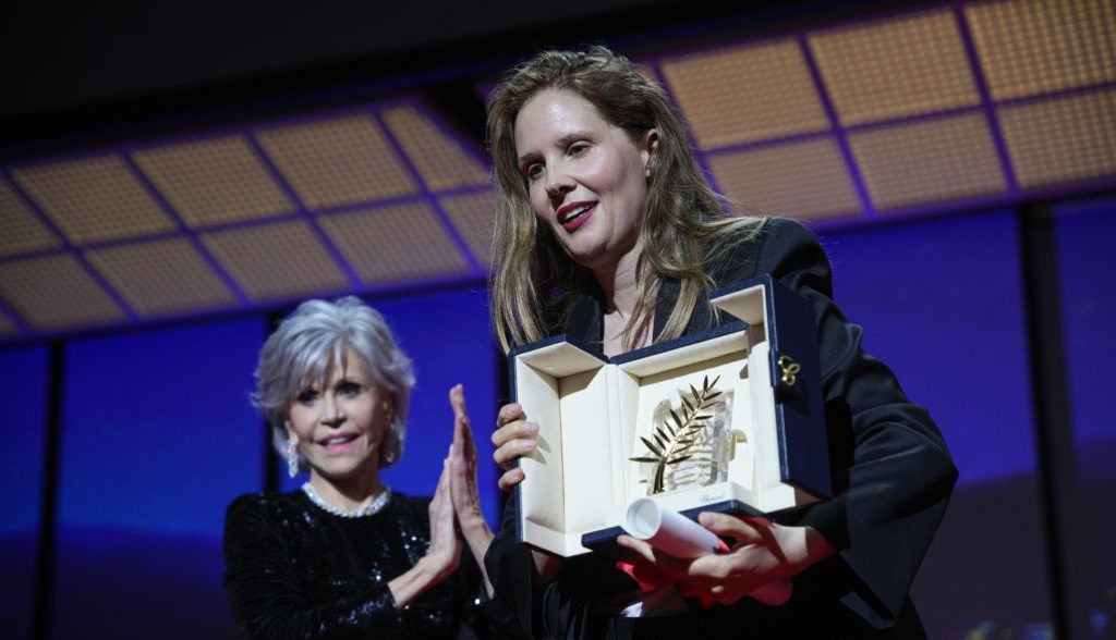 Cannes Film Festival: Justine Triet becomes third female filmmaker to win Palme d’Or