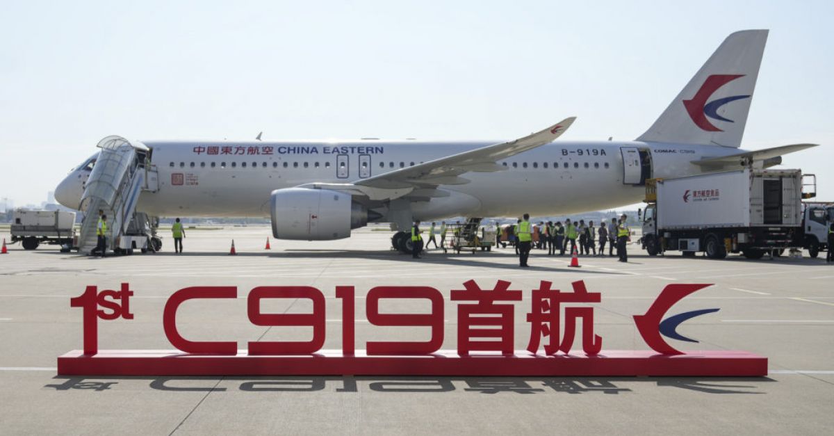 First domestically-made passenger jet takes flight in China