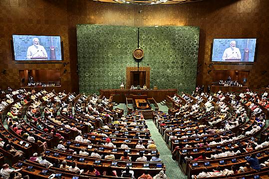 Indian Prime Minister Opens New Parliament Building In Ceremony Boycotted By Opponents