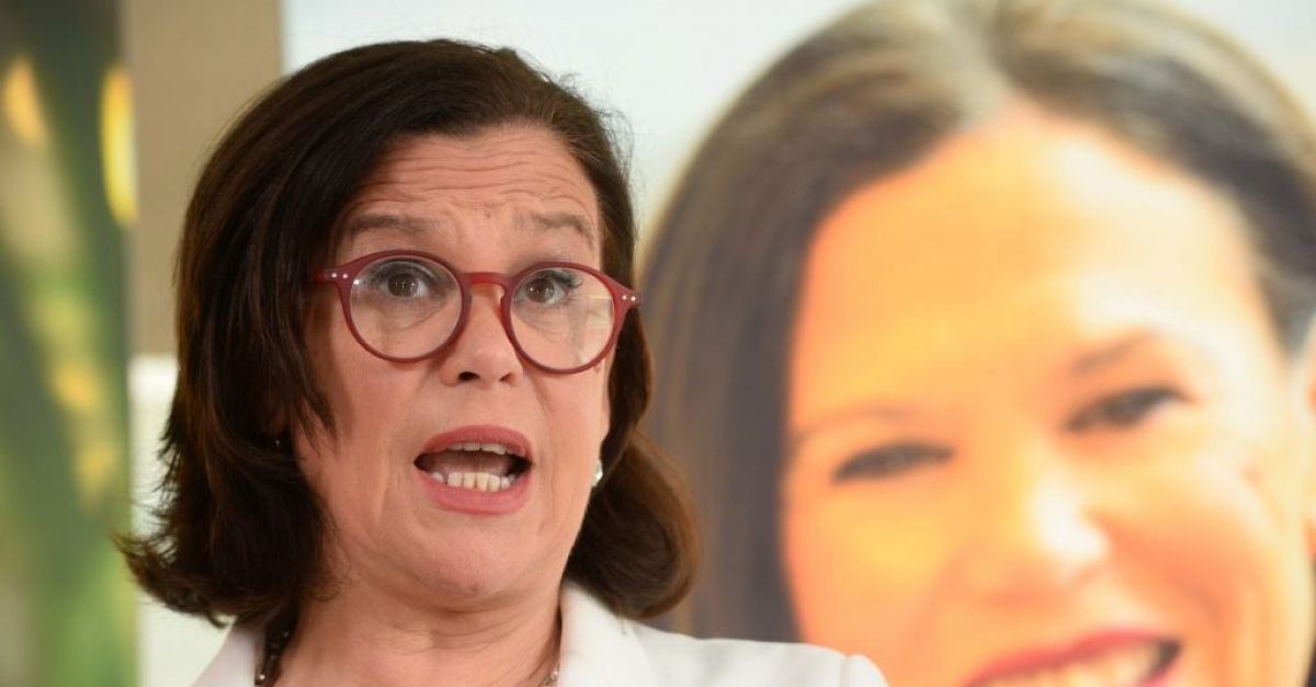 Planning for border poll can happen while restoring Stormont, Mary Lou McDonald says