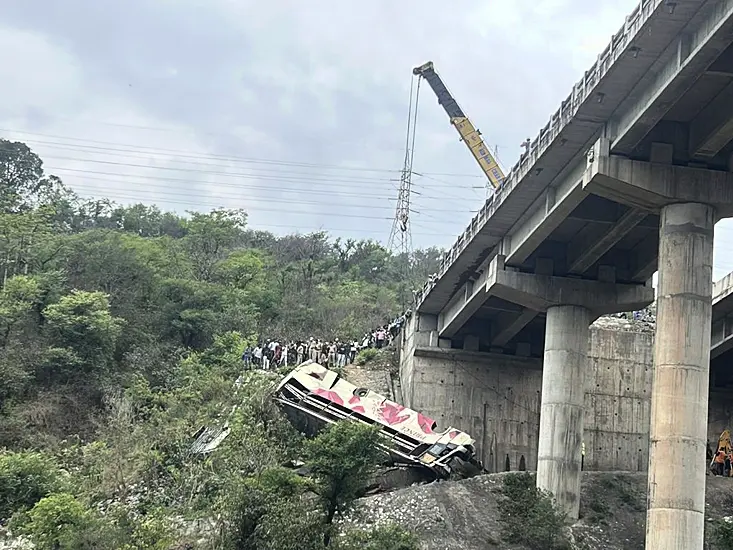 At Least 10 Dead As Bus Carrying Hindu Pilgrims Falls Into Gorge