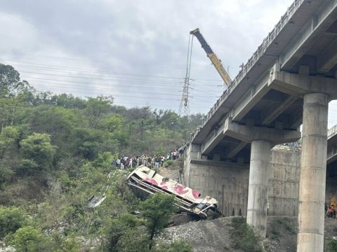 At Least 10 Dead As Bus Carrying Hindu Pilgrims Falls Into Gorge