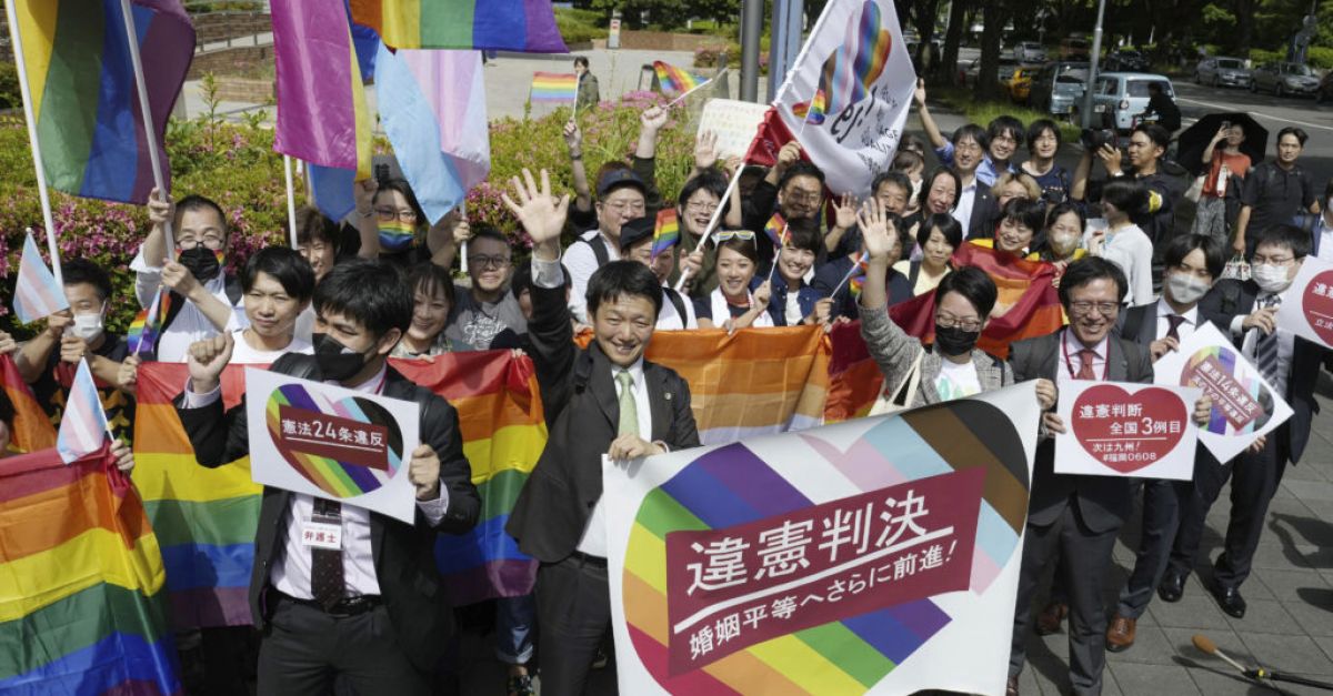 Policy against same-sex marriage unconstitutional, Japanese court rules