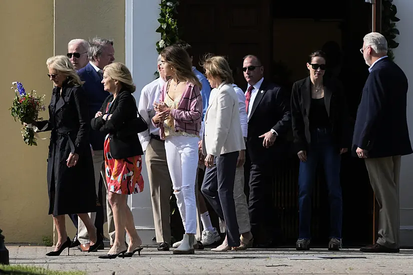 Biden Attends Memorial Mass To Mark Eight Years Since Son’s Death