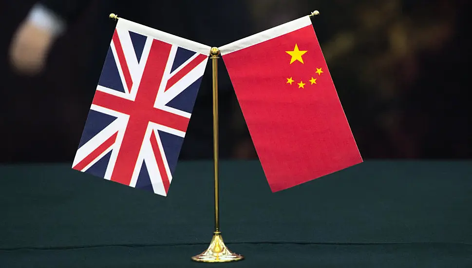 China ‘Will Be Greatest Challenge To Uk Interests And Economic Security By 2030’