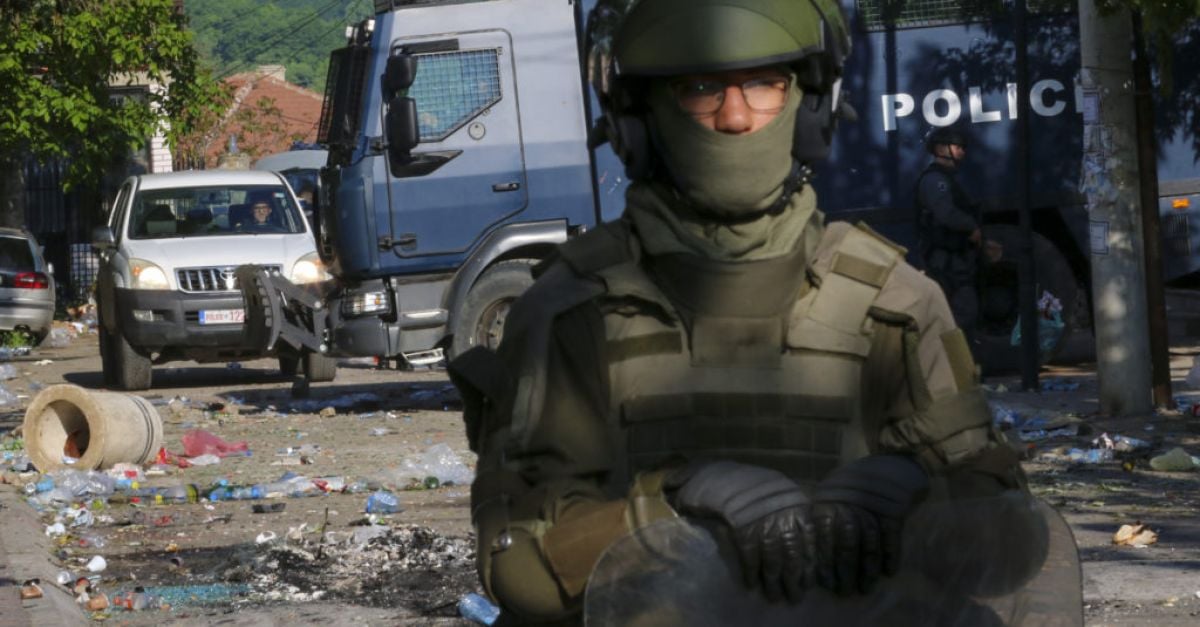 Nato sends 700 more troops to Kosovo to help quell violent protests