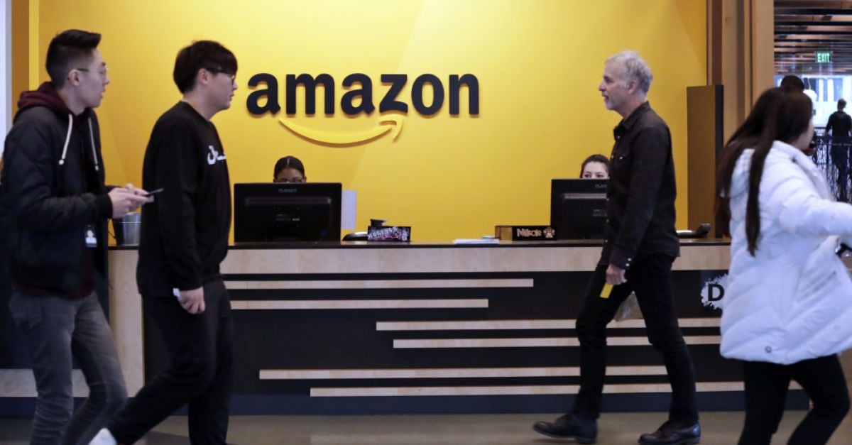 US Amazon workers upset over job cuts stage walkout at HQ