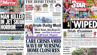 What The Papers Say: Thursday's Front Pages