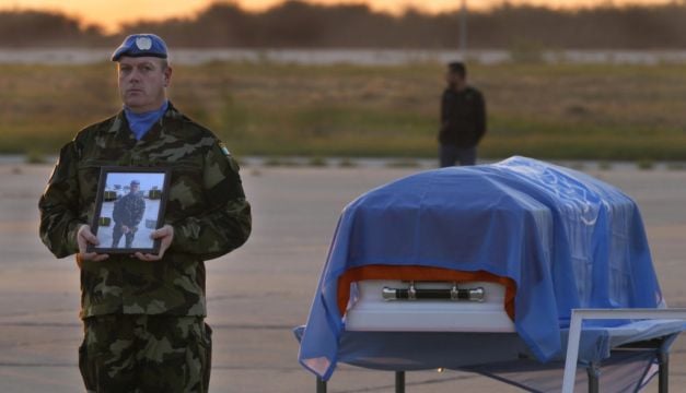 Lebanon Charges Five Men Over Killing Of Irish Peacekeeping Soldier