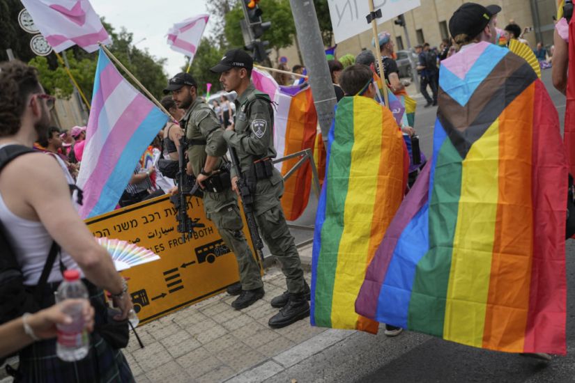 Thousands March In Jerusalem Pride Parade