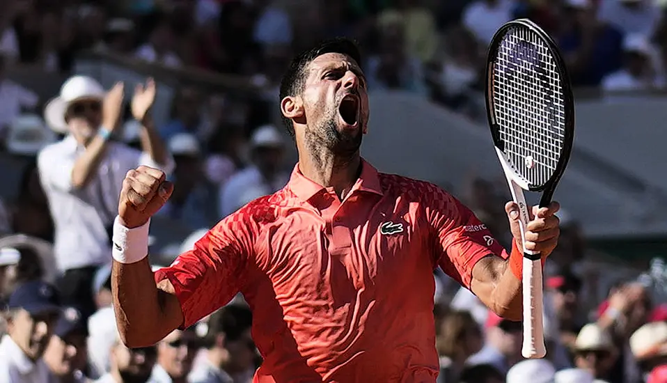 Novak Djokovic Battles Past Alejandro Davidovich Fokina In French Open Marathon