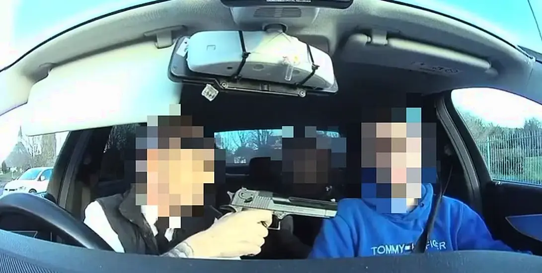 Man Charged After Footage Shows ‘Taxi Driver Threatening Passenger With Gun’