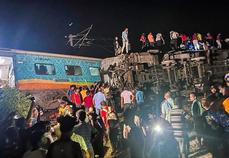 More Than 280 Killed And 900 Hurt After Two Trains Derail In India