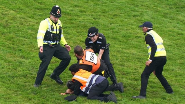 Protesters Arrested Attempting To Stop Epsom Derby