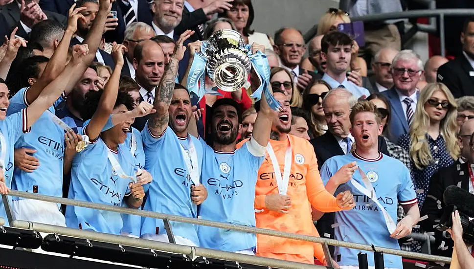 Man City Stay On Course For Treble After Beating Man United In Fa Cup Final