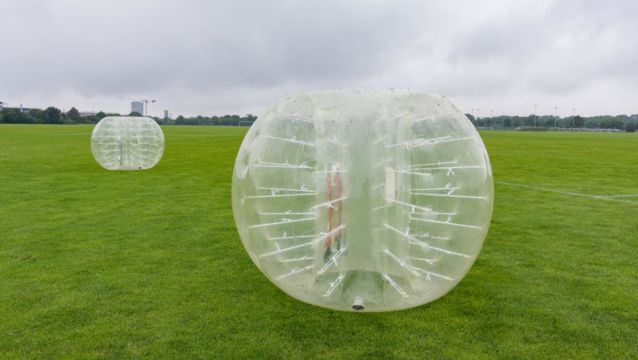 Boy Seriously Injured As Inflatable Zorb Ball 'Blown Off Lake'