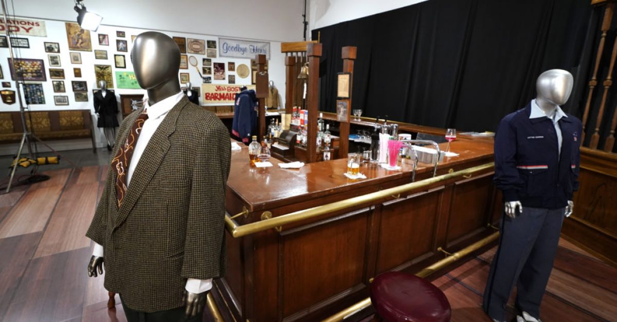 Wooden bar from classic comedy Cheers sells for £500,000 at auction