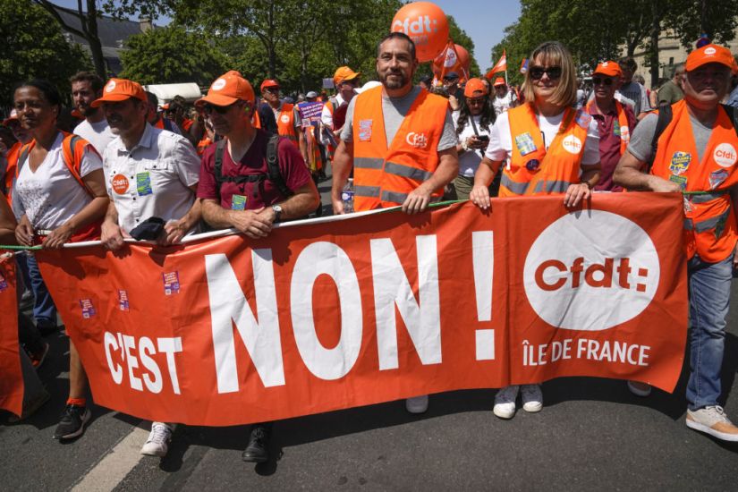 Protests In France As Unions Make Last-Ditch Bid To Resist Higher Retirement Age