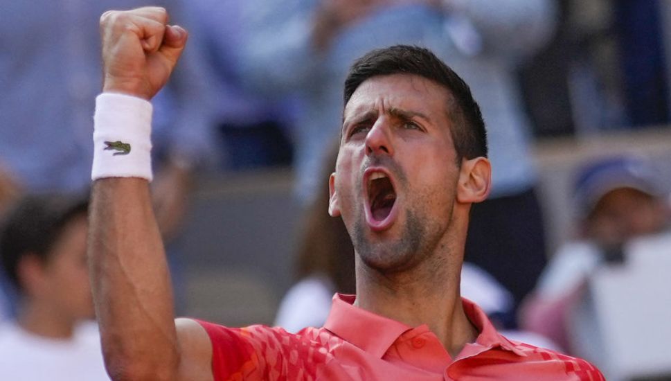 Novak Djokovic Fights Back To Book Place In French Open Semi-Finals