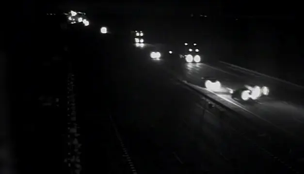 Footage shows crash caused by drunk woman driving wrong way on motorway