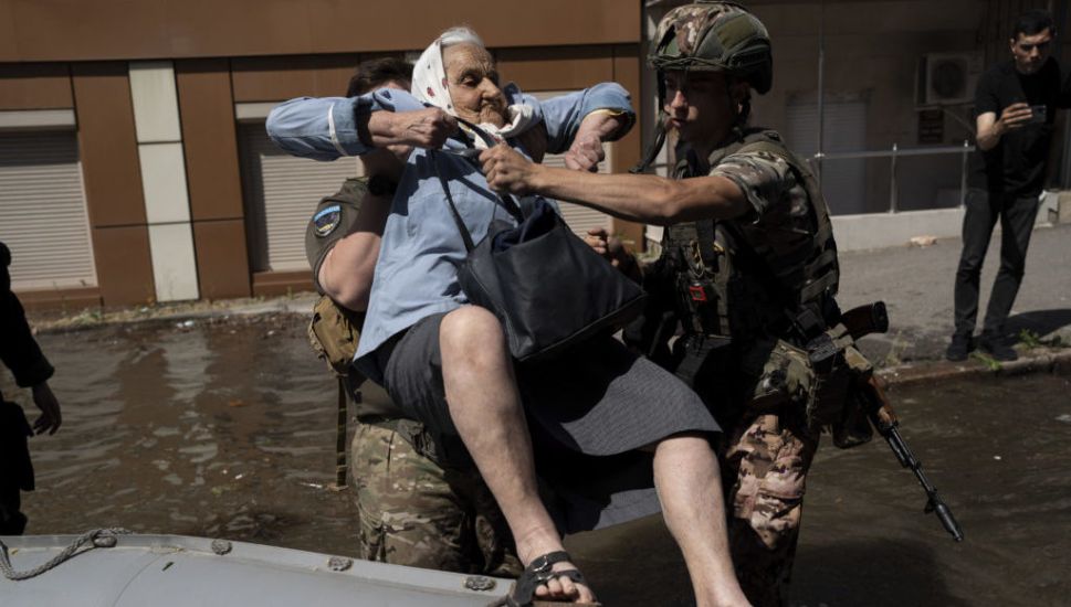 Ukraine Rushes Drinking Water To Flooded Areas After Major Dam Breach