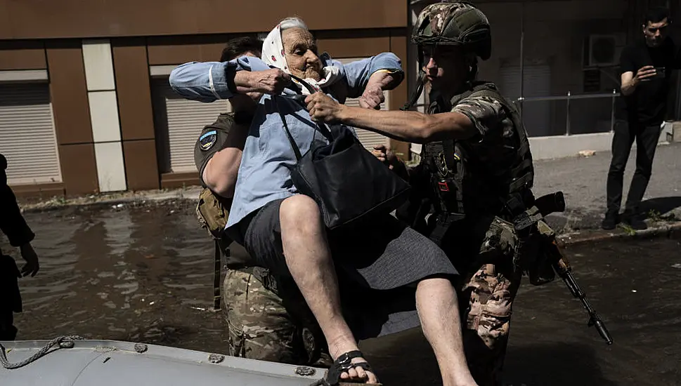 Ukraine Rushes Drinking Water To Flooded Areas After Major Dam Breach