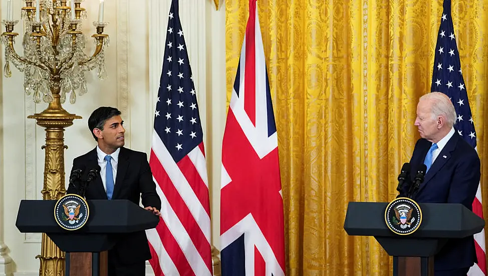 Rishi Sunak And Joe Biden Stress ‘Unwavering Support’ For Ukraine