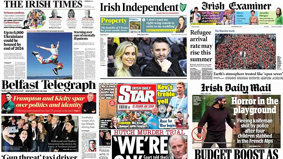 What The Papers Say: Friday's Front Pages