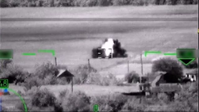 Video Shows ‘Ukrainian Tank’ Blown Up By Russian Helicopter Was A Tractor