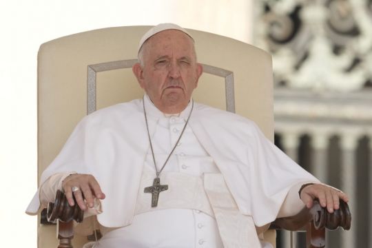 Pope ‘Sitting Up, Working From An Armchair’ After Abdominal Op