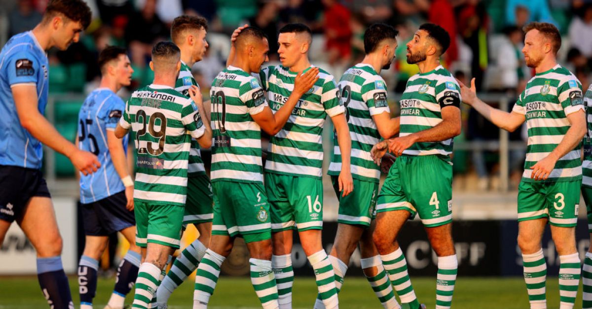 Shamrock Rovers win 20th LOI Premier Division title after Derry City draw  with Sligo