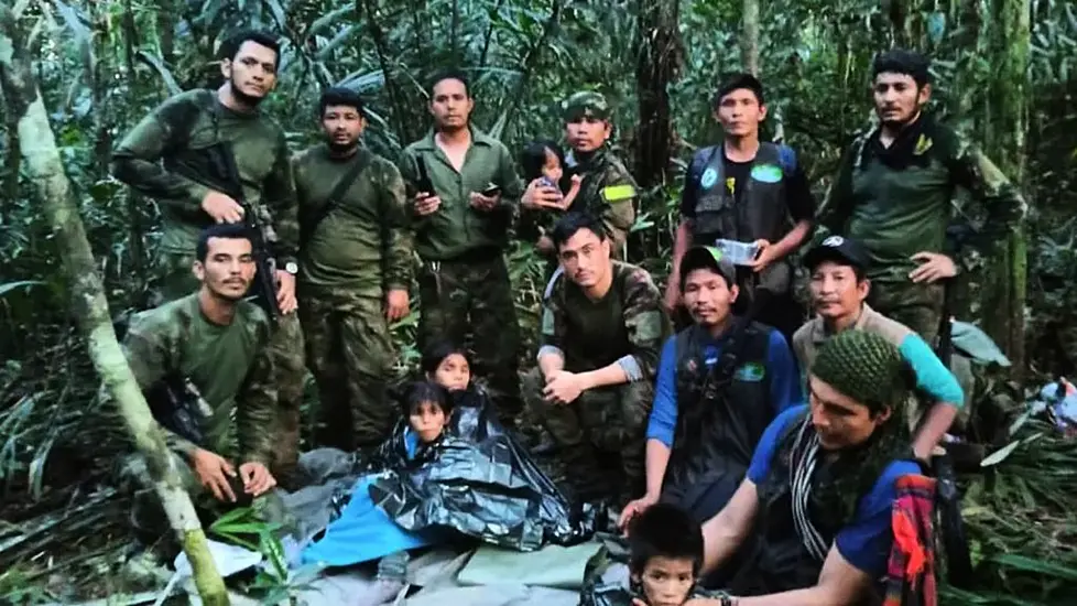 Four Indigenous Children Found Alive After 40 Days Lost In Jungle In Colombia